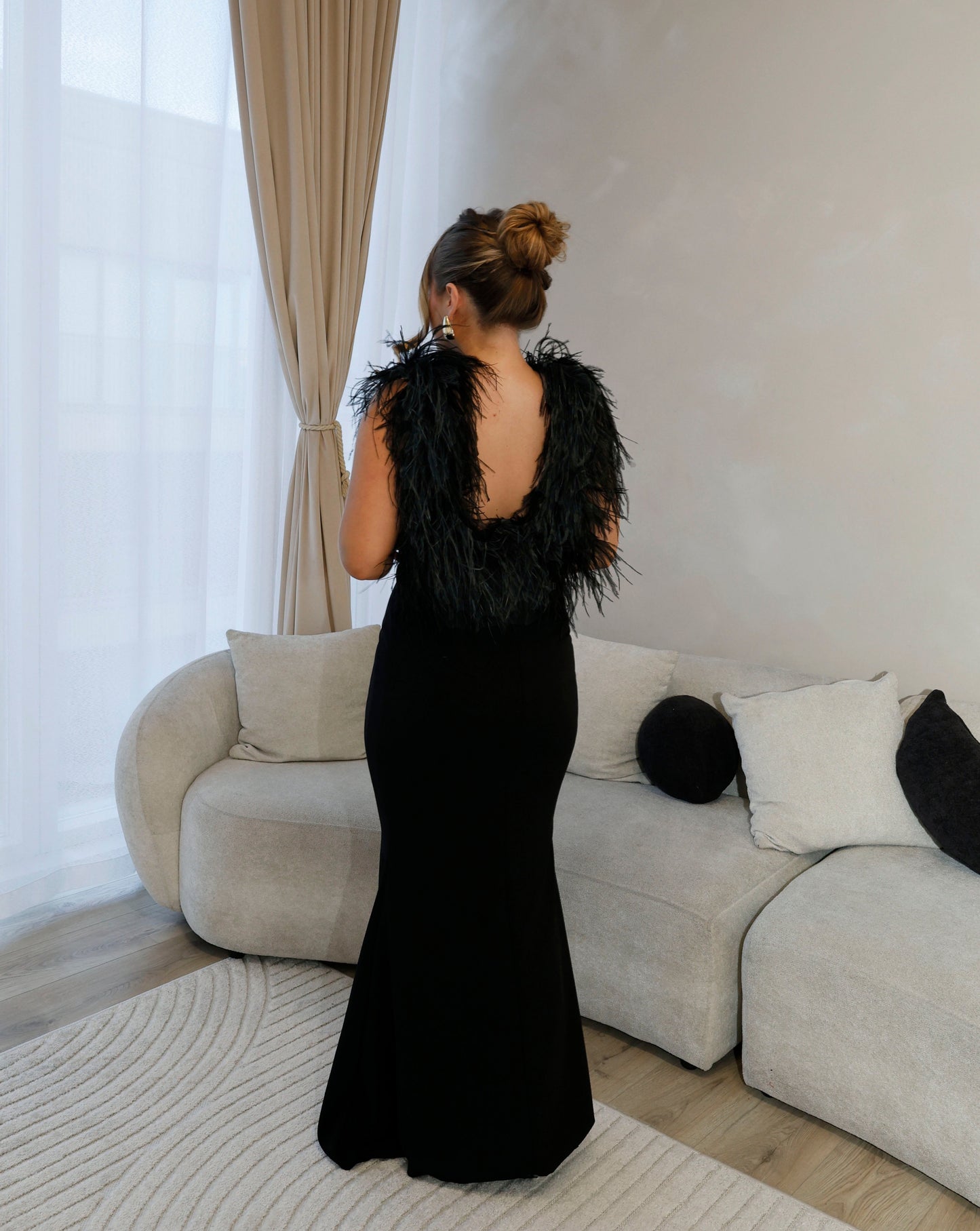 ESME dress - black maxi