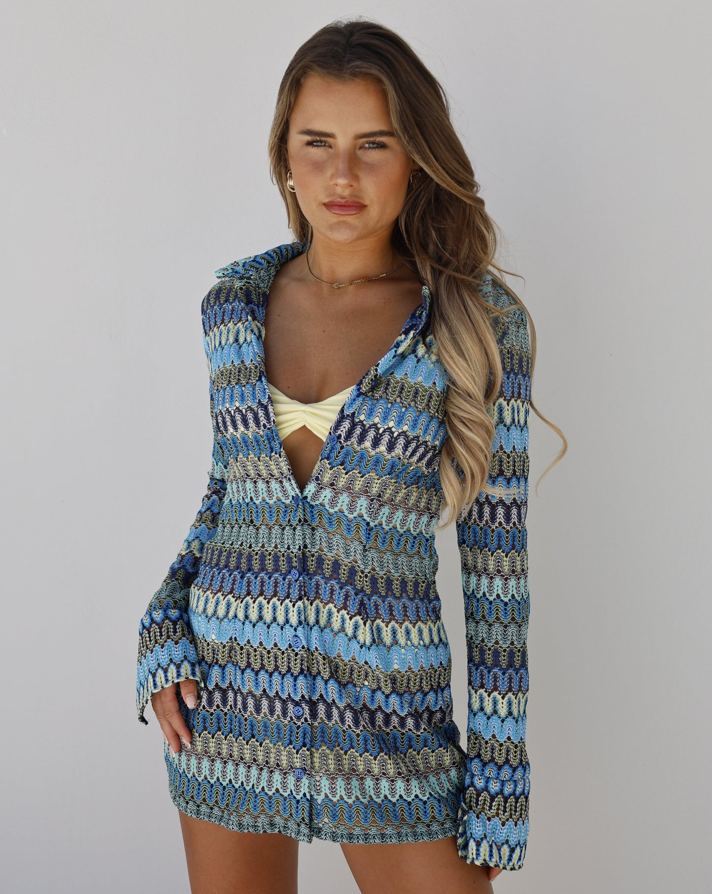 SAFFIE dress in royal blue
